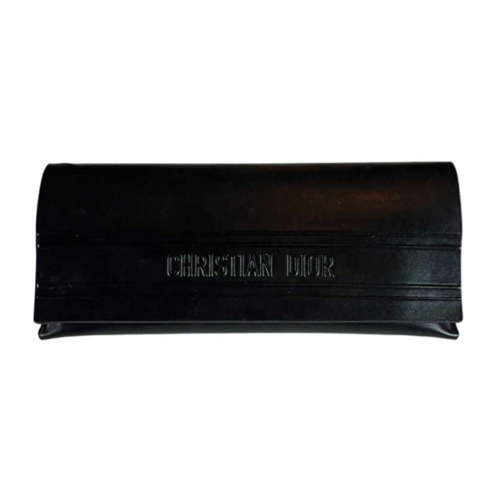 Christian Dior Black Sunglasses Case & Cleaning Cloth NWOT